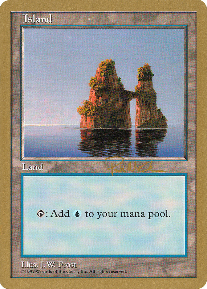 Island (pm436) (Paul McCabe) [World Championship Decks 1997] | Total Play