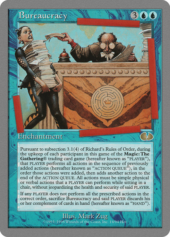 Bureaucracy [Unglued] | Total Play