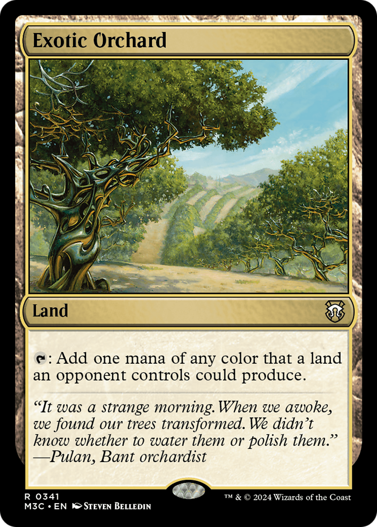 Exotic Orchard (Ripple Foil) [Modern Horizons 3 Commander] | Total Play