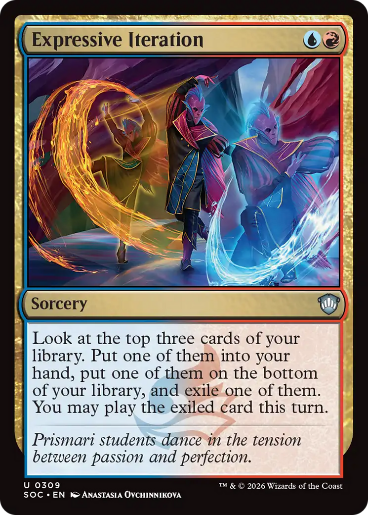 Expressive Iteration [Secrets of Strixhaven Commander] | Total Play