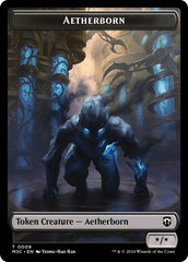 Aetherborn // Thopter Double-Sided Token [Modern Horizons 3 Commander Tokens] | Total Play