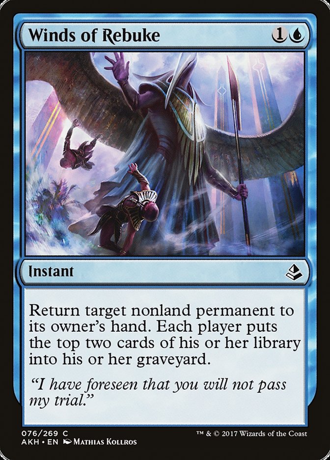 Winds of Rebuke [Amonkhet] | Total Play