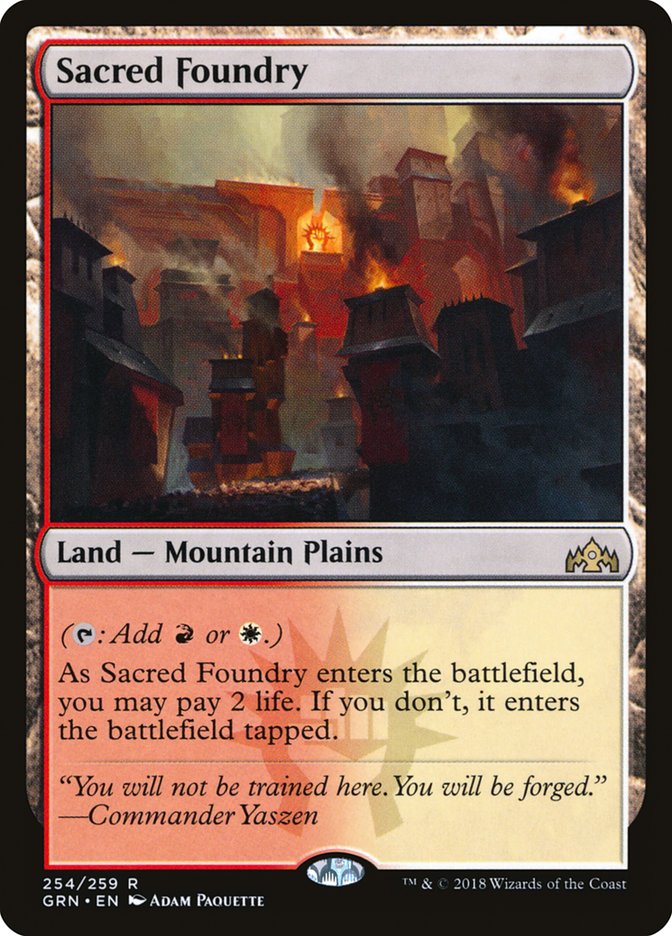 Sacred Foundry [Guilds of Ravnica] | Total Play