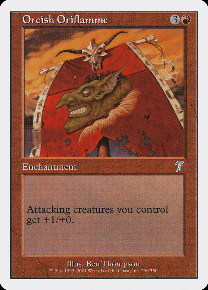Orcish Oriflamme [Seventh Edition] | Total Play