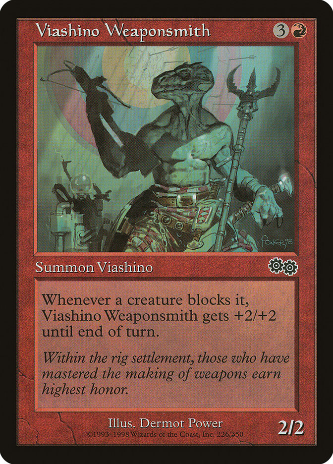Viashino Weaponsmith [Urza's Saga] | Total Play