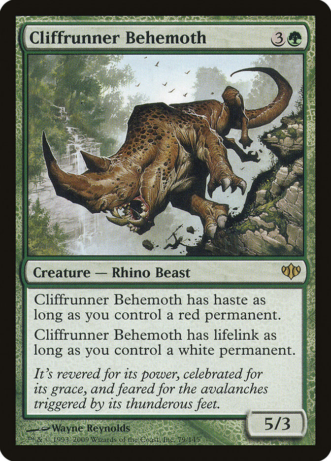 Cliffrunner Behemoth [Conflux] | Total Play