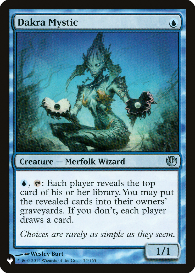 Dakra Mystic [The List] | Total Play
