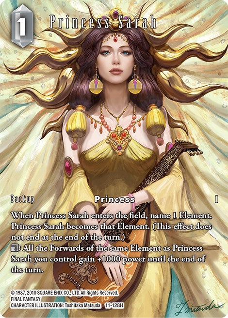 Princess Sarah (Full Art) [Opus XI] | Total Play