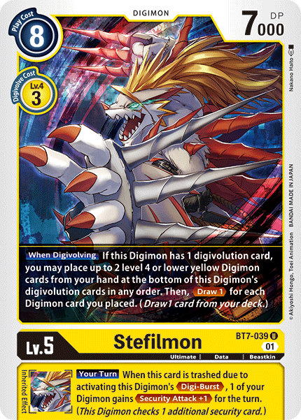 Stefilmon [BT7-039] [Next Adventure] | Total Play