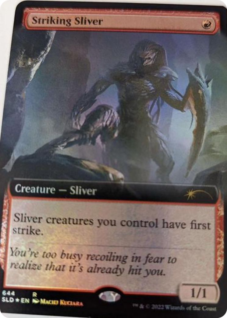 Striking Sliver (Extended Art) [Secret Lair Drop Series] | Total Play