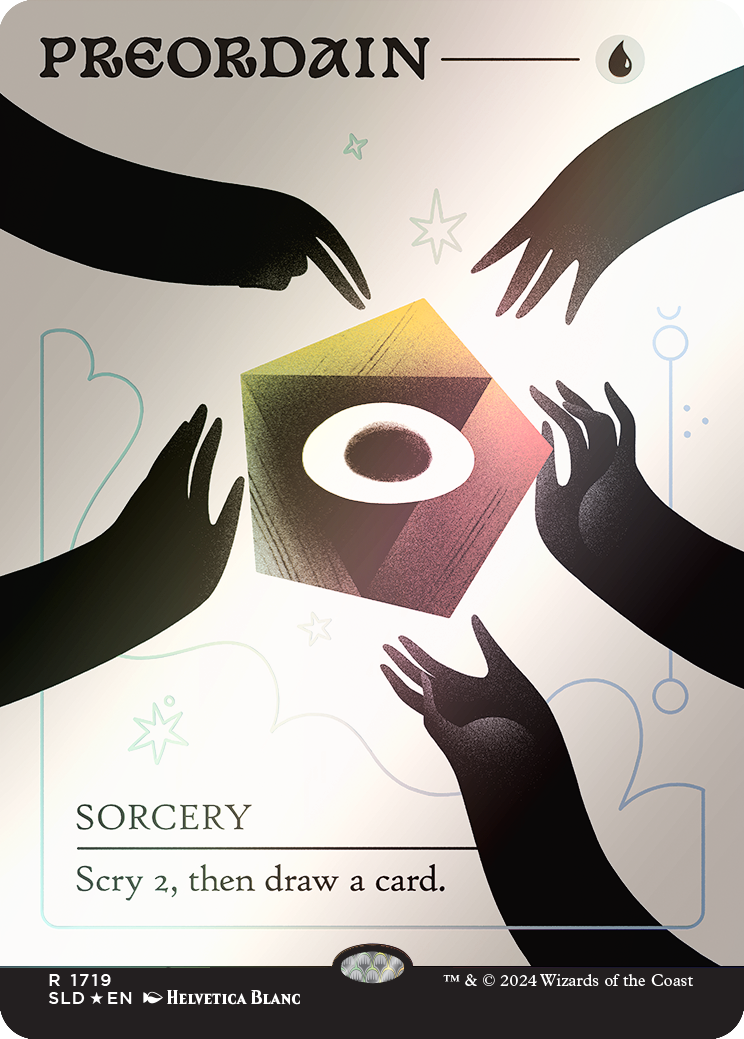 Preordain (1719) (Rainbow Foil) [Secret Lair Drop Series] | Total Play