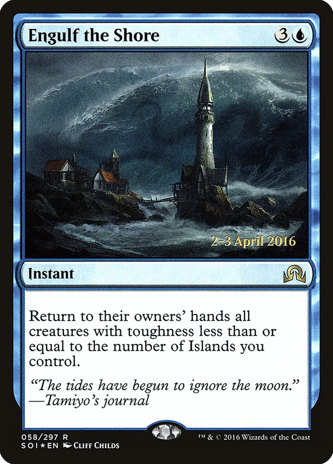 Engulf the Shore [Shadows over Innistrad Prerelease Promos] | Total Play