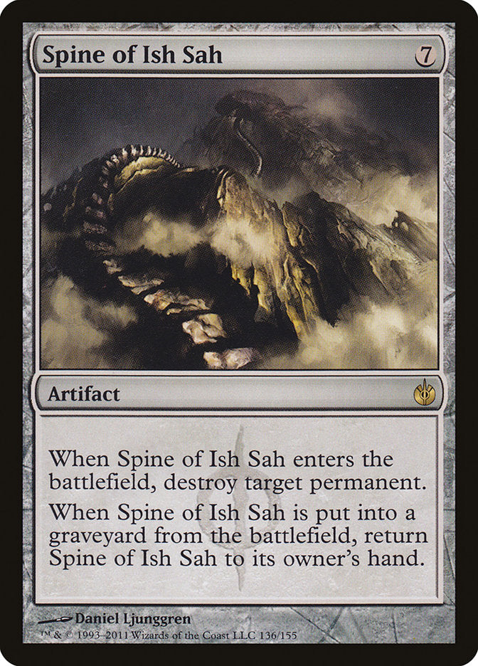 Spine of Ish Sah [Mirrodin Besieged] | Total Play