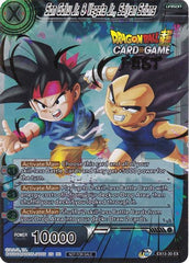 Son Goku Jr. & Vegeta Jr., Saiyan Scions (Card Game Fest 2022) (EX13-30) [Tournament Promotion Cards] | Total Play