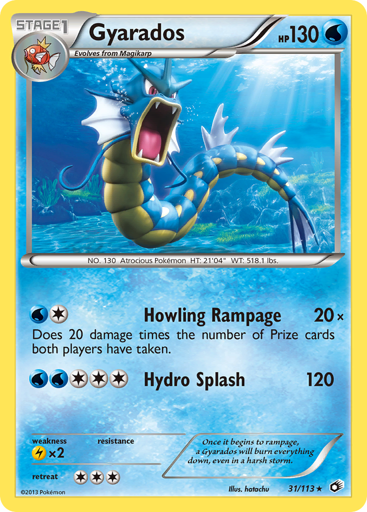 Gyarados (31/113) [Black & White: Legendary Treasures] | Total Play