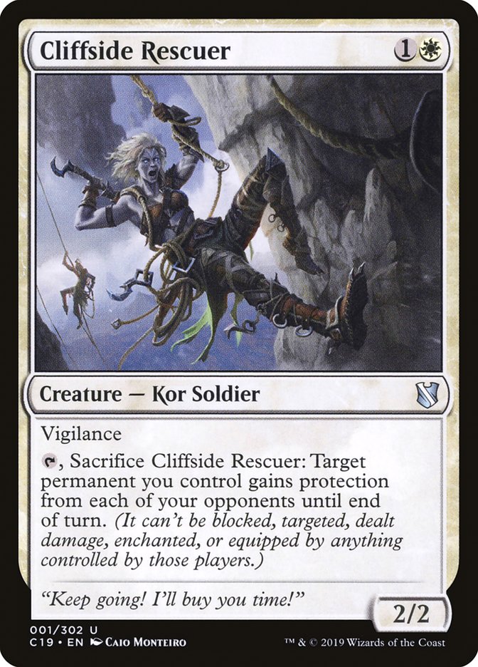 Cliffside Rescuer [Commander 2019] | Total Play