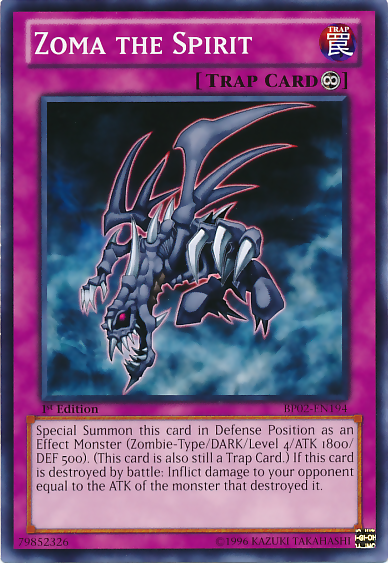 Zoma the Spirit [BP02-EN194] Mosaic Rare | Total Play