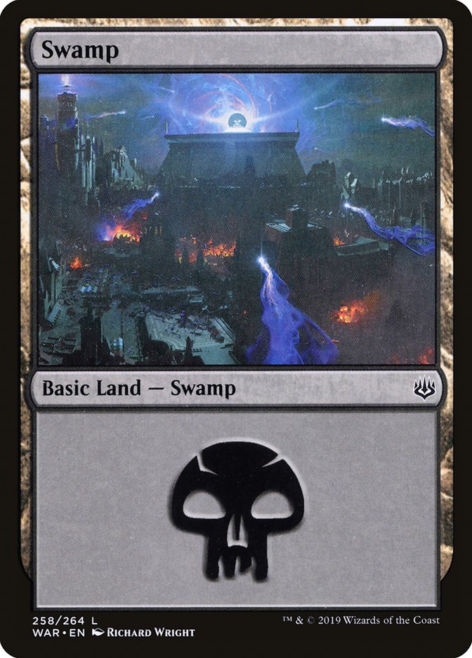 Swamp (258) [War of the Spark] | Total Play