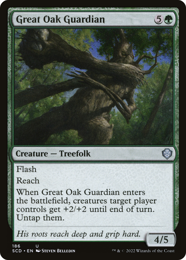 Great Oak Guardian [Starter Commander Decks] | Total Play