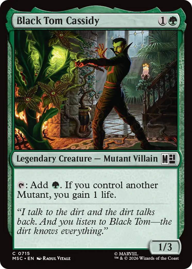 Black Tom Cassidy [Marvel Super Heroes Commander] | Total Play