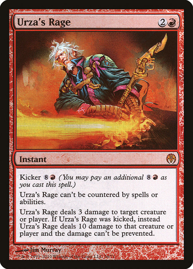 Urza's Rage [Duel Decks: Phyrexia vs. the Coalition] | Total Play