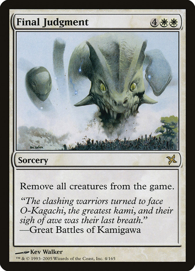 Final Judgment [Betrayers of Kamigawa] | Total Play