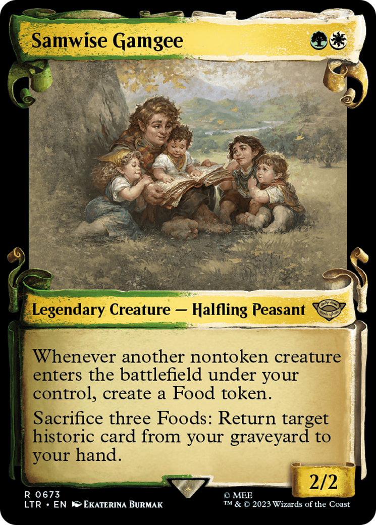 Samwise Gamgee [The Lord of the Rings: Tales of Middle-Earth Showcase Scrolls] | Total Play