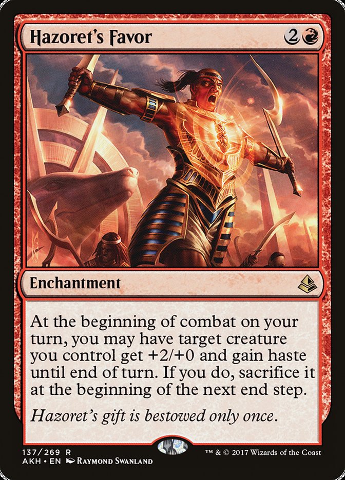 Hazoret's Favor [Amonkhet] | Total Play