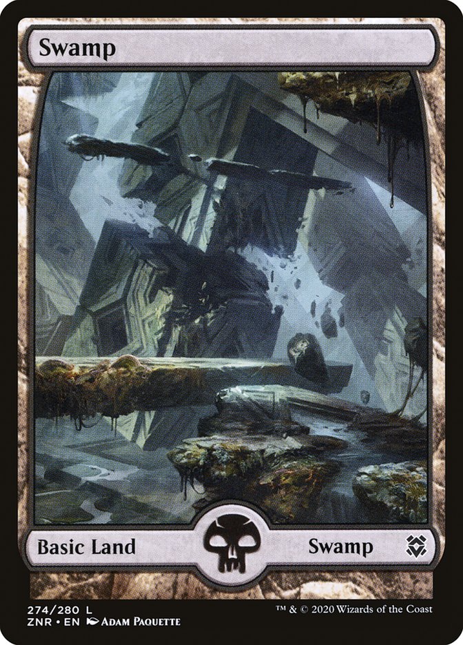 Swamp (274) [Zendikar Rising] | Total Play
