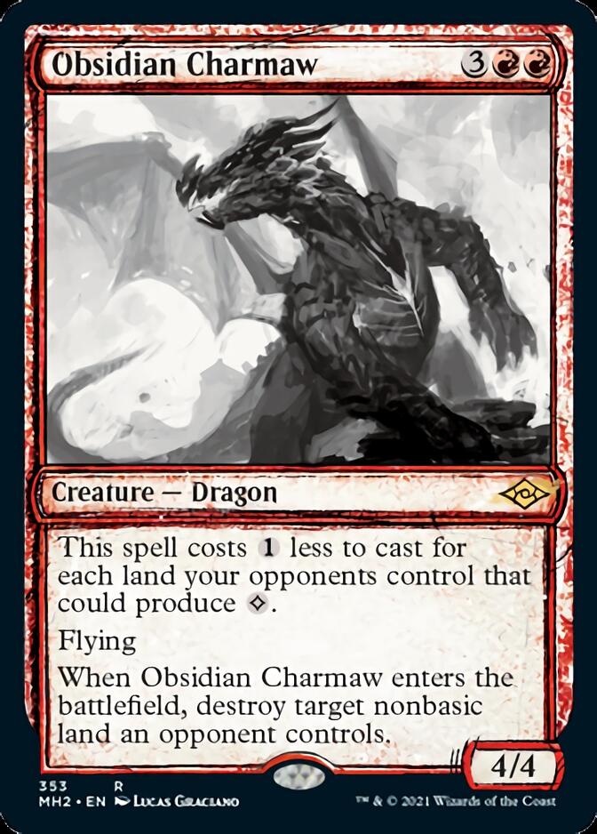 Obsidian Charmaw (Sketch) [Modern Horizons 2] | Total Play