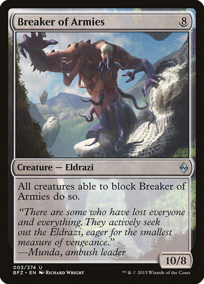 Breaker of Armies [Battle for Zendikar] | Total Play