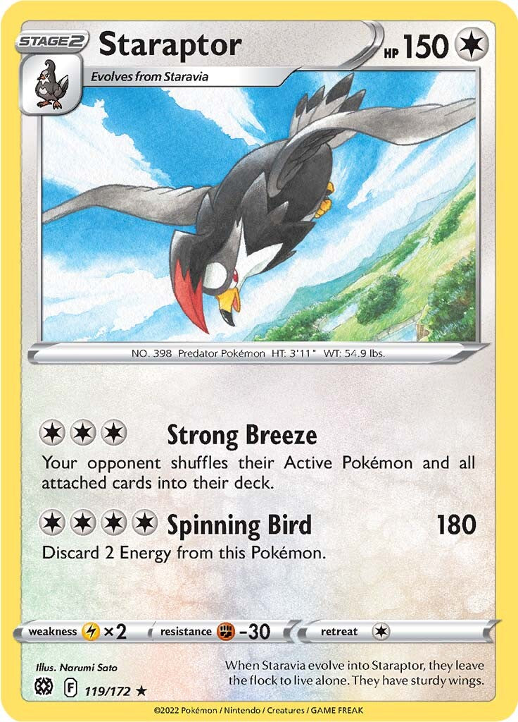 Staraptor (119/172) [Sword & Shield: Brilliant Stars] | Total Play