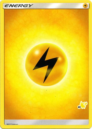 Lightning Energy (Pikachu Stamp #43) [Battle Academy 2020] | Total Play