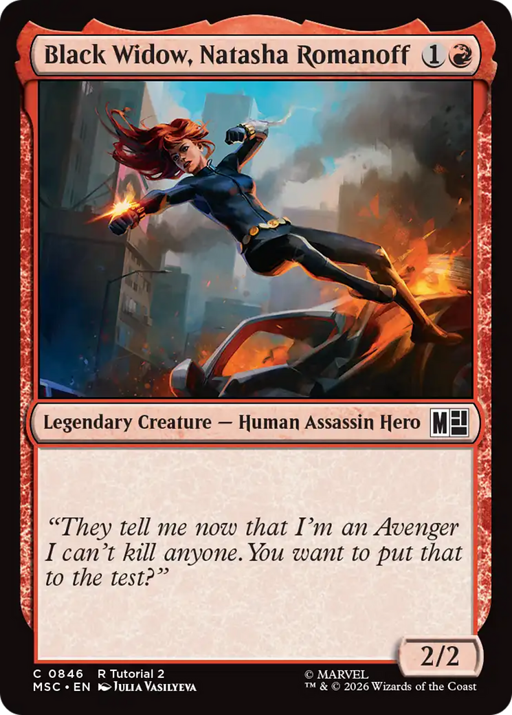 Black Widow, Natasha Romanoff [Marvel Super Heroes Commander] | Total Play