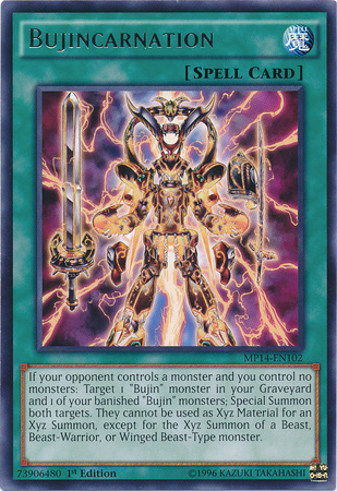 Bujincarnation [MP14-EN102] Rare | Total Play