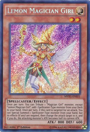 Lemon Magician Girl [MVP1-ENS51] Secret Rare | Total Play