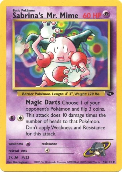 Sabrina's Mr. Mime (59/132) [Gym Challenge Unlimited] | Total Play