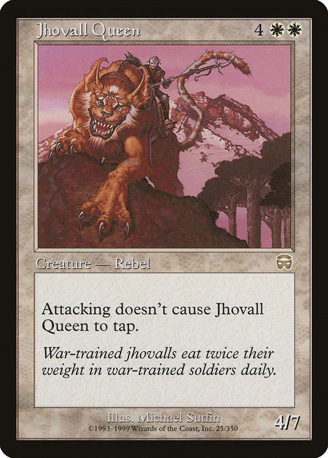 Jhovall Queen [Mercadian Masques] | Total Play