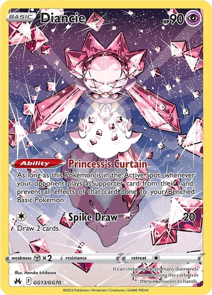 Diancie (GG13/GG70) [Sword & Shield: Crown Zenith] | Total Play