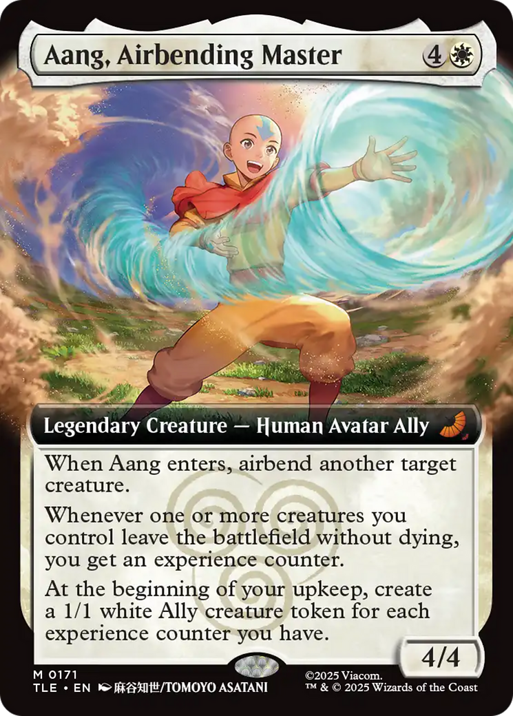 Aang, Airbending Master (Extended Art) [Avatar: The Last Airbender: Eternal-Legal] | Total Play
