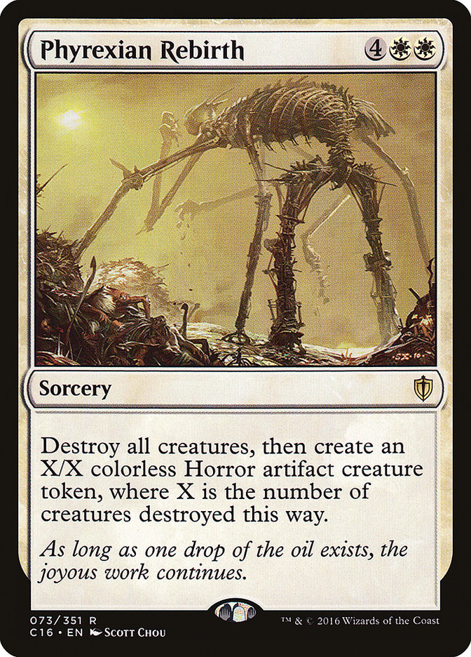 Phyrexian Rebirth [Commander 2016] | Total Play