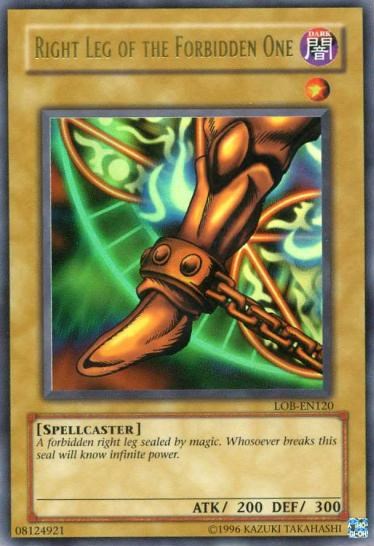 Right Leg of the Forbidden One [LOB-EN120] Ultra Rare | Total Play