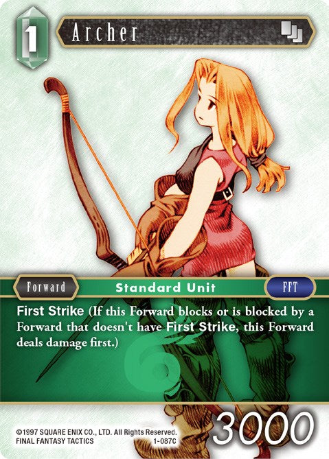 Archer (Female Unit) [Opus I] | Total Play