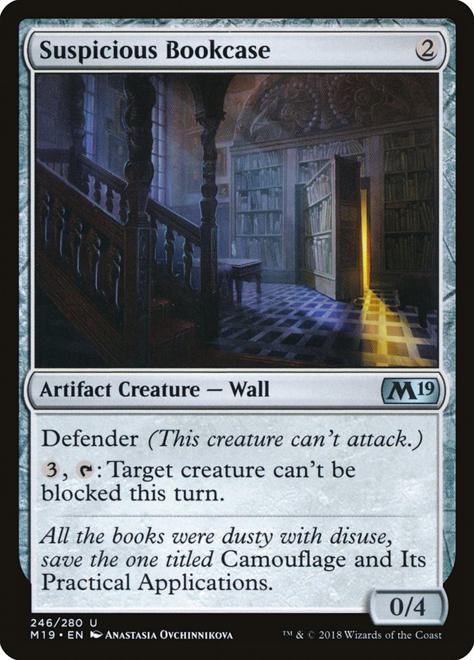 Suspicious Bookcase [Core Set 2019] | Total Play
