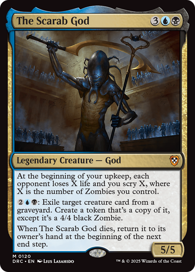 The Scarab God [Aetherdrift Commander] | Total Play