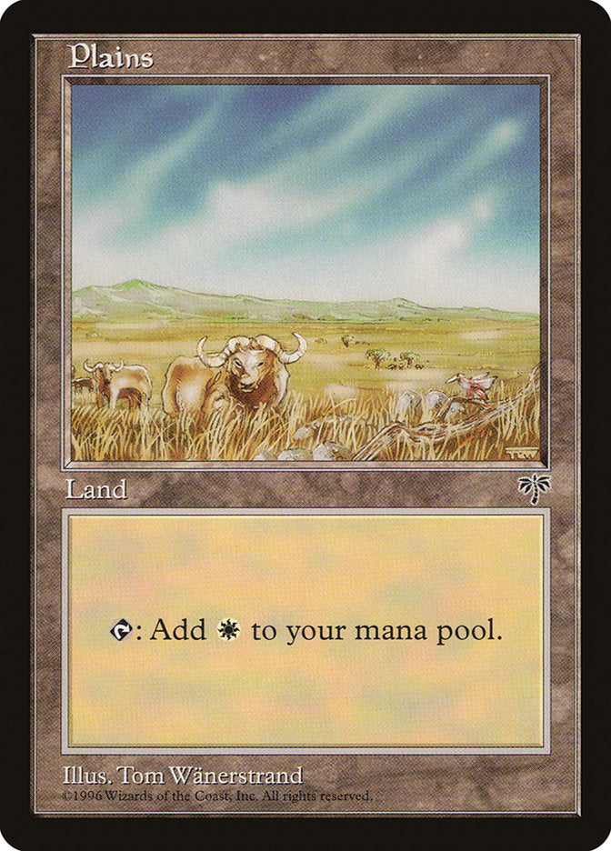 Plains (Oxen / Signature on Right) [Mirage] | Total Play