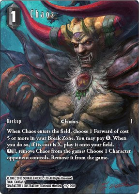 Chaos (Full Art) [Opus XI] | Total Play