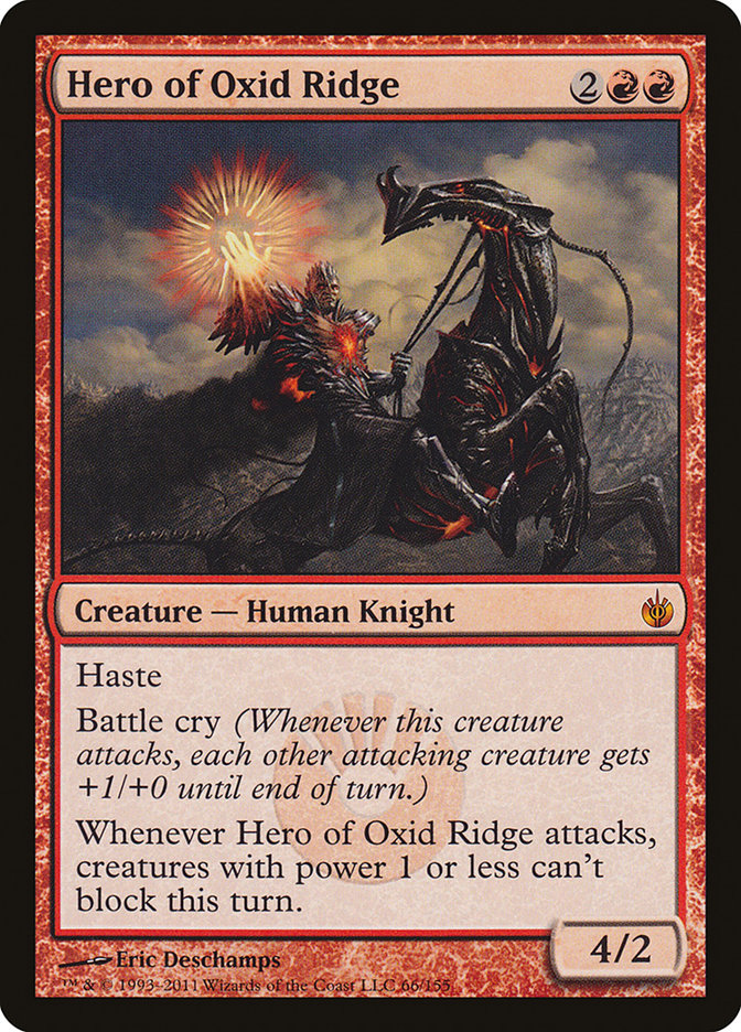 Hero of Oxid Ridge [Mirrodin Besieged] | Total Play