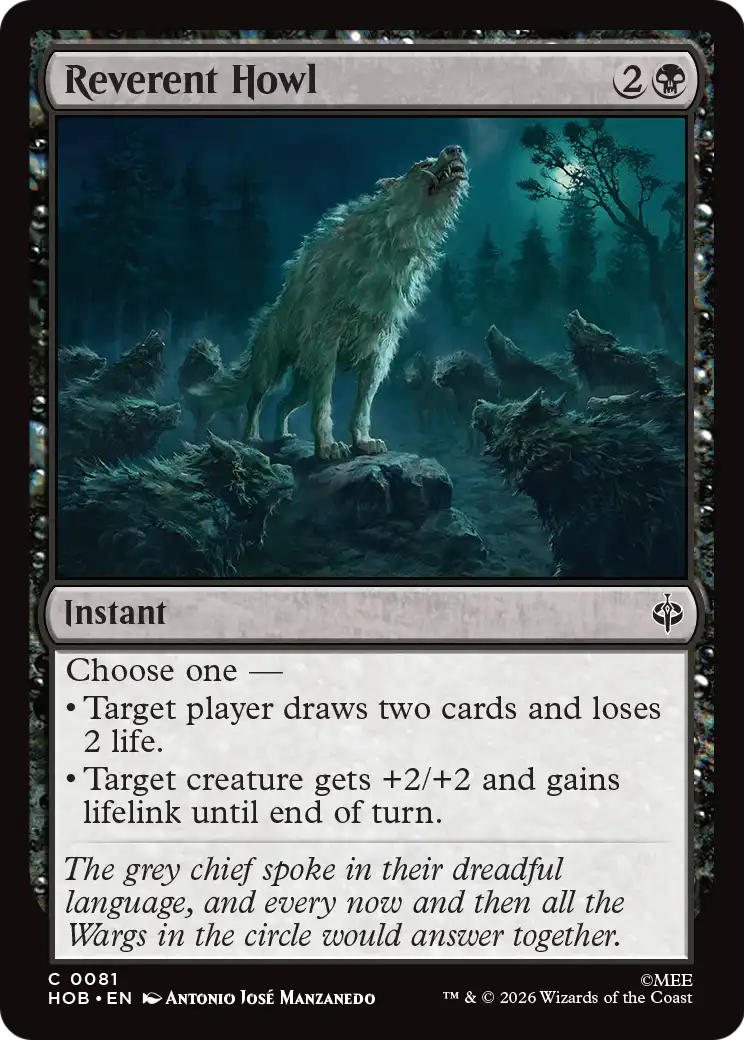 Reverent Howl [The Hobbit] | Total Play