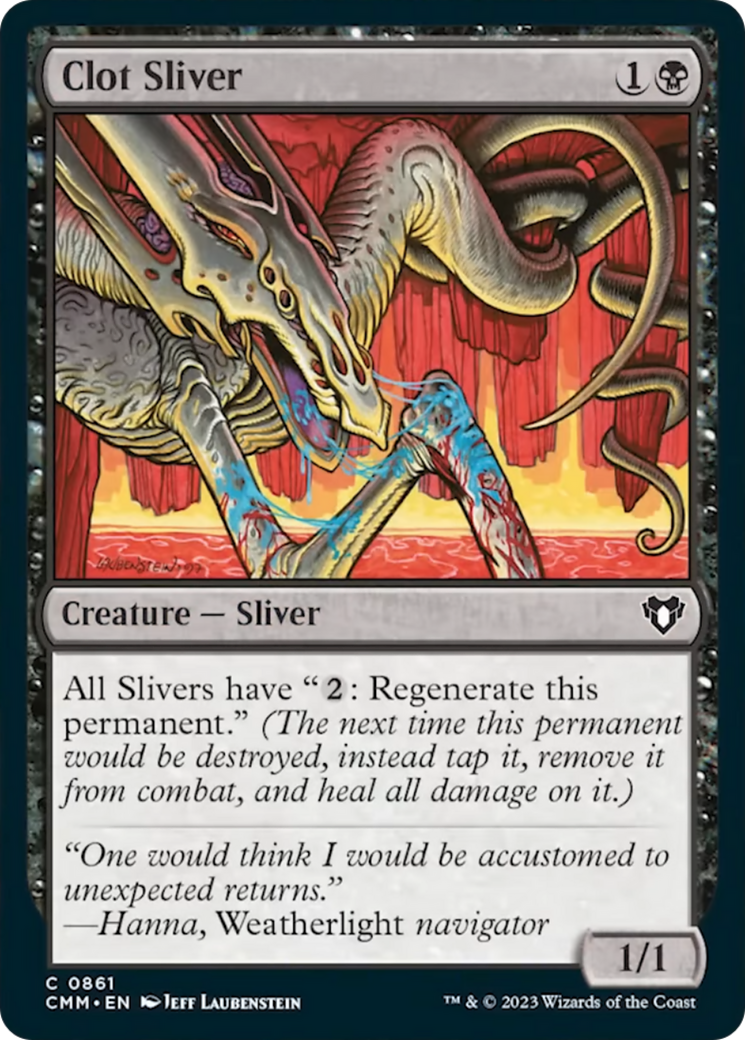 Clot Sliver [Commander Masters] | Total Play